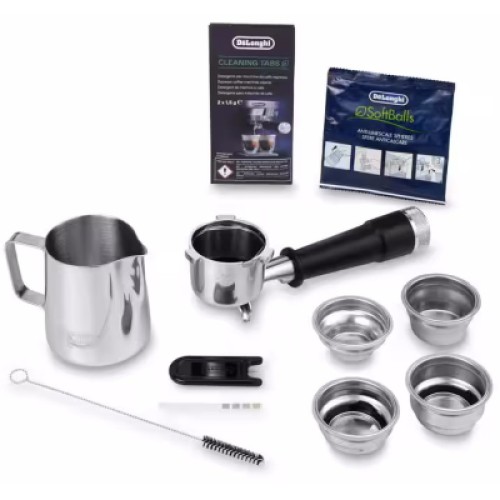 Рожковая кофеварка эспрессо DeLonghi EC 9555 BK
