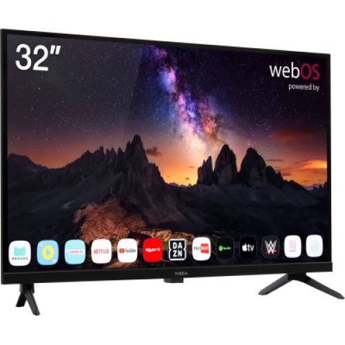 Телевизор Vinga S32HD26BWEB