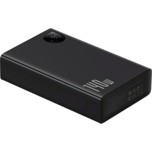 Батарея универсальная Baseus Adaman Metal Digital Display 24000mAh 140W, Black (P10021508113-00) (P10021507112-02)