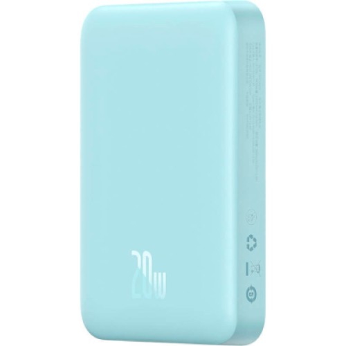 Батарея универсальная Baseus Wireless Magnetic Mini 10000mAh 20W, Blue (PPCX030003\PPCXM10) (P10022100312-00)