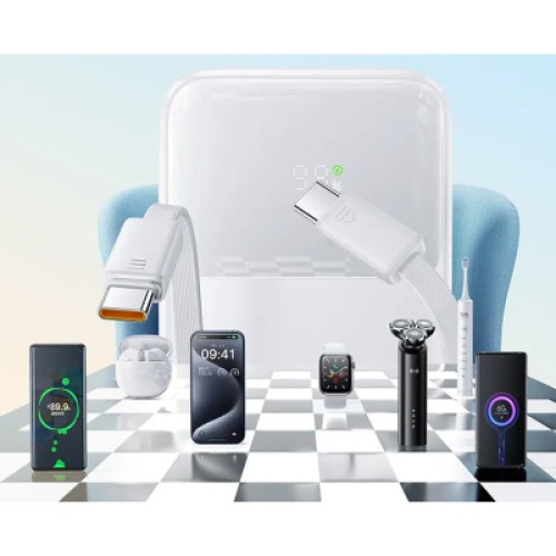 Батарея универсальная Baseus Comet 20000mAh 30W, White (P10022509222-00) (P10022509212-00)