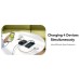 Батарея универсальная Baseus QPow2 20000mAh 30W, with 2*Type-C Cable, White (P10055009213-00)