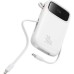 Батарея универсальная Baseus QPow2 20000mAh 30W, with 2*Type-C Cable, White (P10055009213-00)