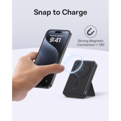 Батарея универсальная Baseus MagPro 5000mAh 20W, Black (PPCXZ05) (P10064100122-00)