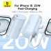 Батарея универсальная Baseus Compact 4900mAh 20W Type-C, White (PPWC05T) (P10068302212-00)
