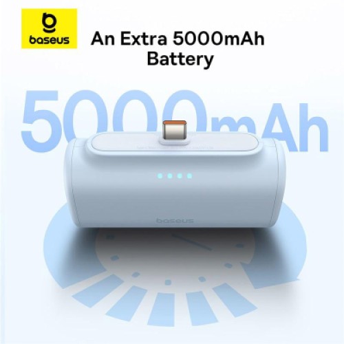 Батарея универсальная Baseus Compact 4900mAh 20W Lightning, White (PPWC05I) (P10068304212-00)