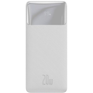 Батарея универсальная Baseus Bipow Overseas 30000mAh 20W, White (PPBD050402)