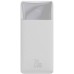 Батарея универсальная Baseus Bipow Overseas 30000mAh 20W, White (PPBD050402)