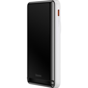 Батарея универсальная Baseus Magnetic Bracket 10000mAh 20W, White (PPCXZ10) (PPCX000002)