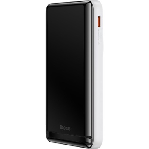 Батарея универсальная Baseus Magnetic Bracket 10000mAh 20W, White (PPCXZ10) (PPCX000002)