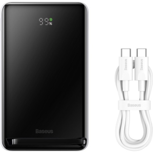 Батарея универсальная Baseus Magnetic Bracket 10000mAh 20W, White (PPCXZ10) (PPCX000002)