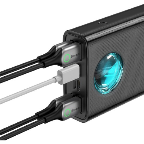 Батарея универсальная Baseus Amblight Digital Quick 30000mAh 65W, Black (PPLG00101)