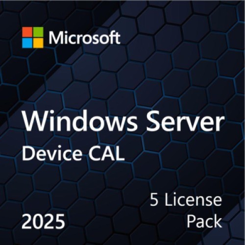ПО для сервера Microsoft Windows Server 2025 CAL 5 Device англ, ОЕМ без носія (EP2-25243)