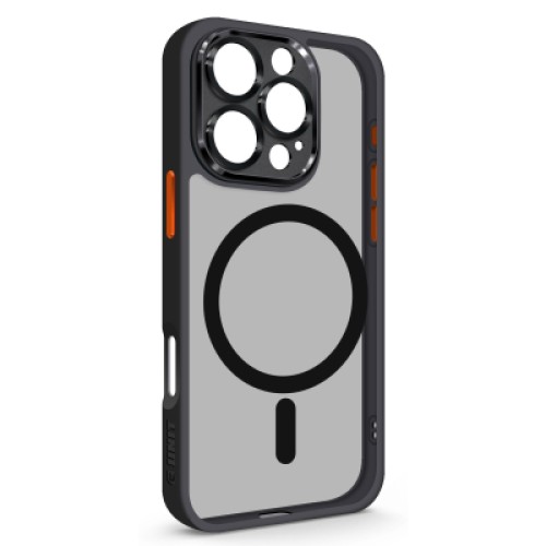 Чехол для мобильного телефона Armorstandart Unit MagSafe SE Apple iPhone 16 Pro Black Orange (ARM81147)