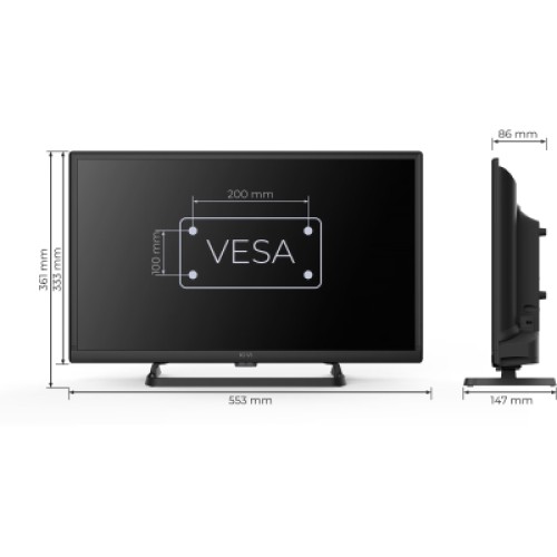 Телевизор Kivi 24H710QB