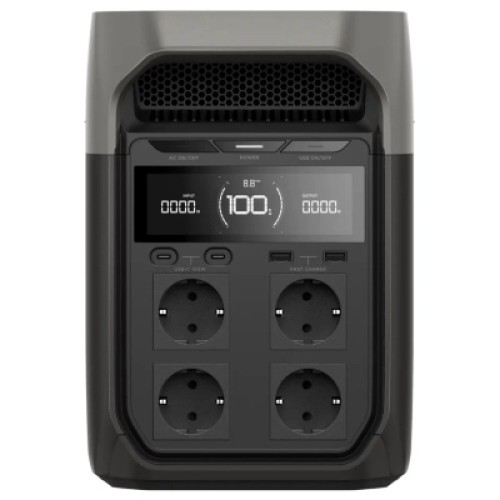 Зарядная станция EcoFlow DELTA 3 1800W 1024Wh (EFDELTA3-EU)