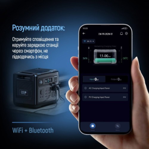 Зарядная станция ColorWay 2400W, 2048Wh (CW-PR-2K2W-01)