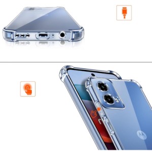Чехол для мобильного телефона BeCover Anti-Shock Motorola Moto G35 Clear (712779)
