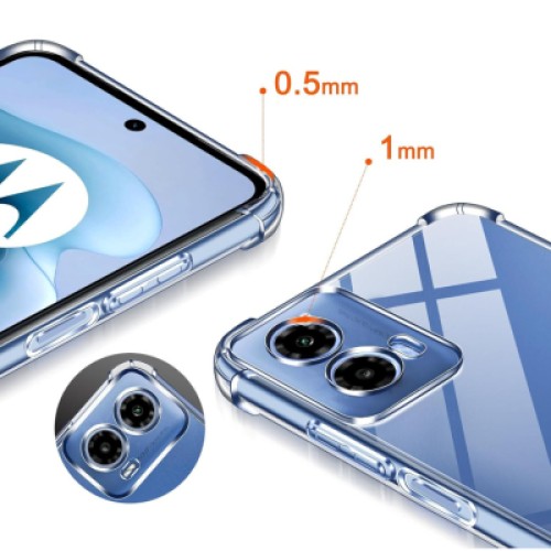 Чехол для мобильного телефона BeCover Anti-Shock Motorola Moto G35 Clear (712779)