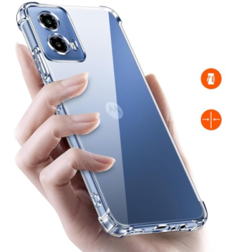 Чехол для мобильного телефона BeCover Anti-Shock Motorola Moto G35 Clear (712779)