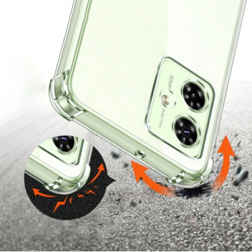 Чехол для мобильного телефона BeCover Anti-Shock Motorola Moto G55 Clear (712780)