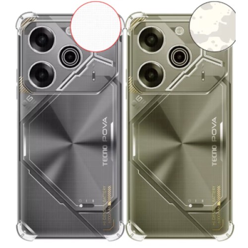 Чехол для мобильного телефона BeCover Anti-Shock Tecno POVA 6 (LI7) Clear (712784)