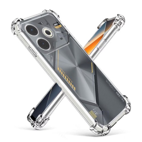 Чехол для мобильного телефона BeCover Anti-Shock Tecno POVA 6 Neo (LI6) Clear (712785)