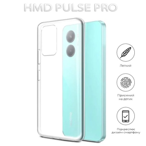 Чехол для мобильного телефона BeCover HMD Pulse Pro Transparancy (712794)