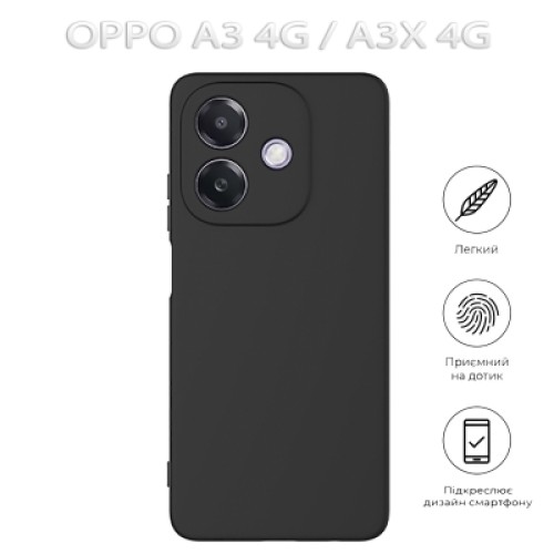 Чехол для мобильного телефона BeCover Oppo A3 4G / А3х 4G / A40m Black (712769)