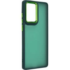 Чехол для мобильного телефона Armorstandart Frame Motorola G55 5G Dark Green (ARM81263)