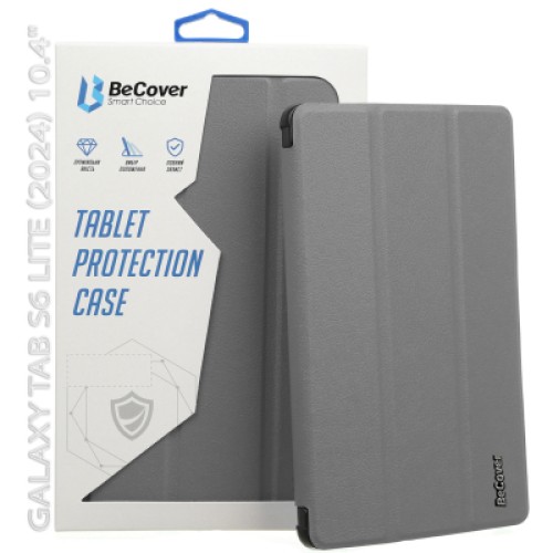 Чехол для планшета BeCover Flexible TPU Mate Samsung Tab S6 Lite (2024) 10.4" P620/P625/P627 Grey (712515)