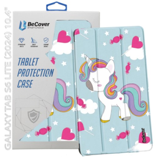 Чехол для планшета BeCover Flexible TPU Mate Samsung Tab S6 Lite (2024) 10.4" P620/P625/P627 Unicorn (712521)