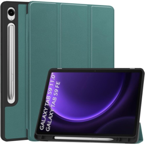 Чехол для планшета BeCover Flexible TPU Mate Samsung Tab S9 (SM-X710/SM-X716)/S9 FE (SM-X510/SM-X516B) 11.0" Dark Green (712529)
