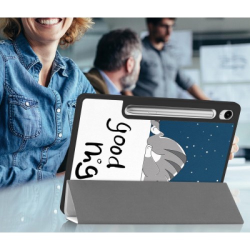 Чехол для планшета BeCover Flexible TPU Mate Samsung Tab S9 (SM-X710/SM-X716)/S9 FE (SM-X510/SM-X516B) 11.0" Good Night (712535)