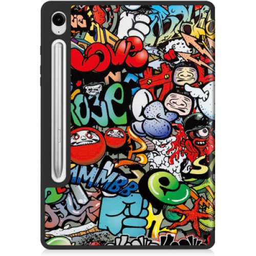 Чехол для планшета BeCover Flexible TPU Mate Samsung Tab S9 (SM-X710/SM-X716)/S9 FE (SM-X510/SM-X516B) 11.0" Graffiti (712534)