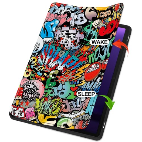 Чехол для планшета BeCover Flexible TPU Mate Samsung Tab S9 (SM-X710/SM-X716)/S9 FE (SM-X510/SM-X516B) 11.0" Graffiti (712534)