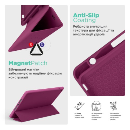 Чехол для планшета Armorstandart Smart Fold Pen Xiaomi Redmi Pad Pro / Poco Pad Plum (ARM81435)