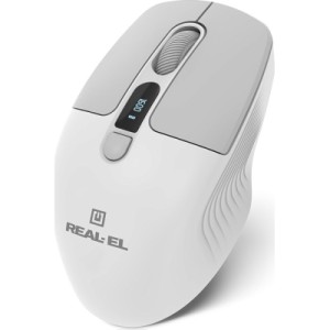 Мышка REAL-EL RM-480W Wireless/Bluetooth White (EL123200050)