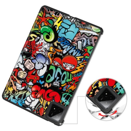 Чехол для планшета BeCover Smart Case Xiaomi Pad 7 / 7 Pro 11.2" Graffiti (712804)