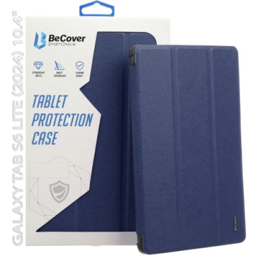 Чехол для планшета BeCover Flexible TPU Mate Samsung Tab S6 Lite (2024) 10.4" P620/P625/P627 Deep Blue (712514)