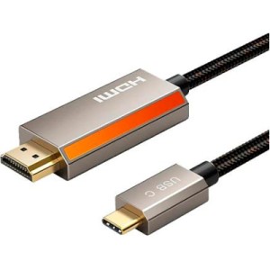 Кабель мультимедийный USB-C to HDMI 2.0m Cabletime (CA914258)
