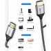 Кабель мультимедийный HDMI to HDMI 1.0m v2.1 Cabletime (CA914661)