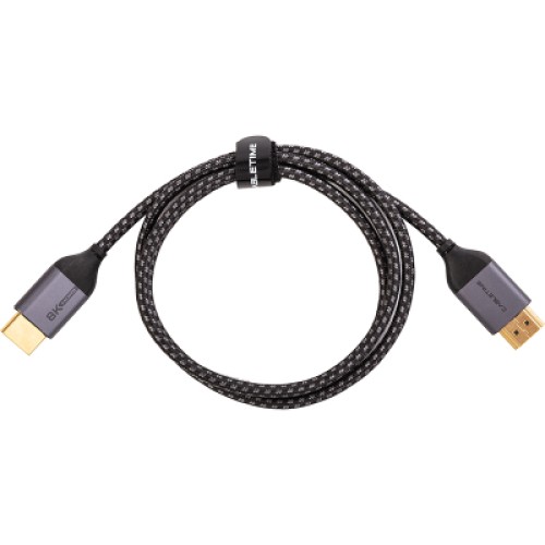 Кабель мультимедийный HDMI to HDMI 1.0m v2.1 Cabletime (CA914661)