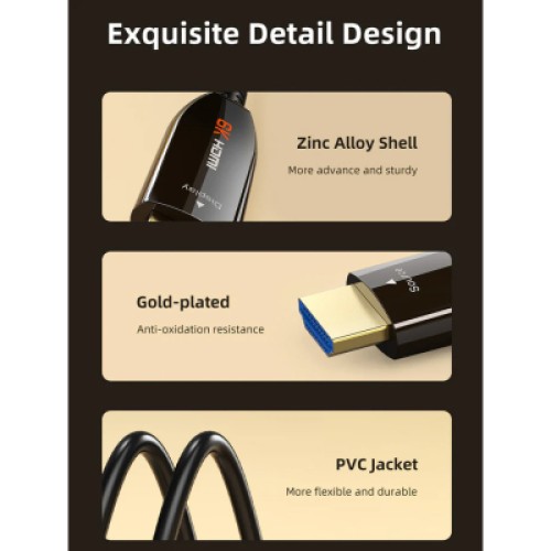 Кабель мультимедийный HDMI to HDMI 10.0m v2.1 Cabletime (CA914029) Кабель мультимедийный HDMI to HDMI 10.0m v2.1 Cabletime (CA914029)