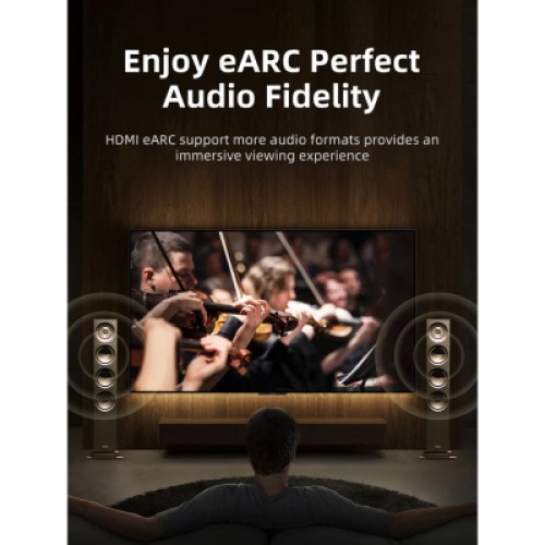 Кабель мультимедийный HDMI to HDMI 10.0m v2.1 Cabletime (CA914029) Кабель мультимедийный HDMI to HDMI 10.0m v2.1 Cabletime (CA914029)