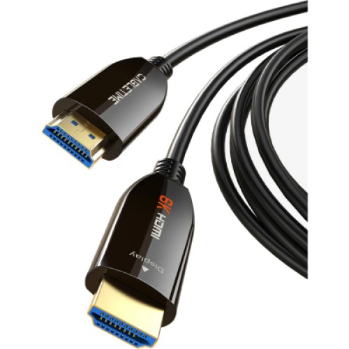 Кабель мультимедийный HDMI to HDMI 10.0m v2.1 Cabletime (CA914029) Кабель мультимедийный HDMI to HDMI 10.0m v2.1 Cabletime (CA914029)