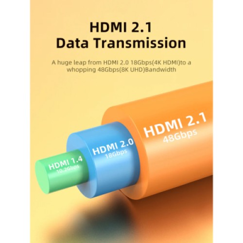 Кабель мультимедийный HDMI to HDMI 100.0m v2.1 AOC Cabletime (CA914555)