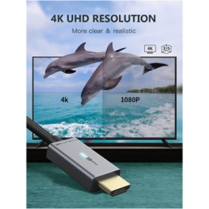 Кабель мультимедийный mini DisplayPort to HDMI 1.0m Cabletime (CA914593)