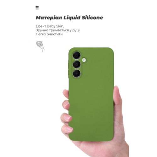 Чехол для мобильного телефона Armorstandart ICON Samsung A16 4G (A165) Camera cover Green (ARM82755)