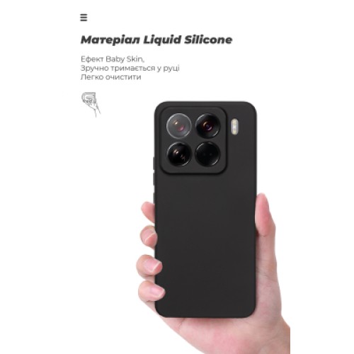 Чехол для мобильного телефона Armorstandart ICON Xiaomi 15 Pro Camera cover Black (ARM82326)
